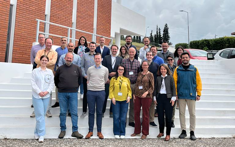 Group photo of project partners at SYNCHROMODE kick off meeting