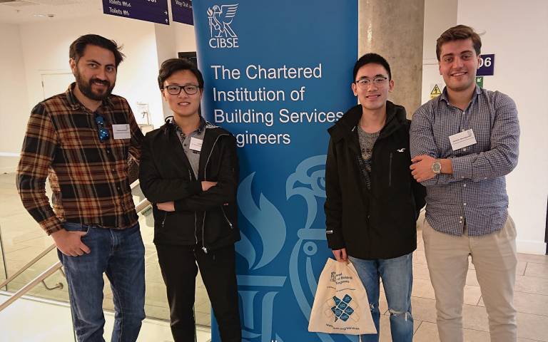CIBSE Conference Smart Buildings students