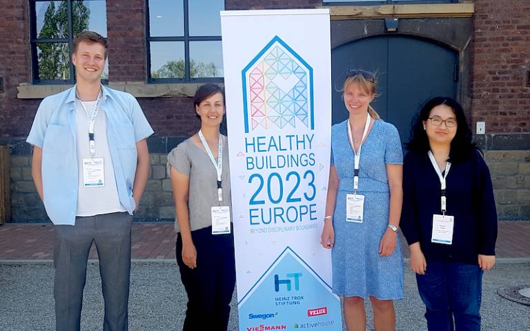 IEDE team at the Healthy Buildings Europe 2023 conference