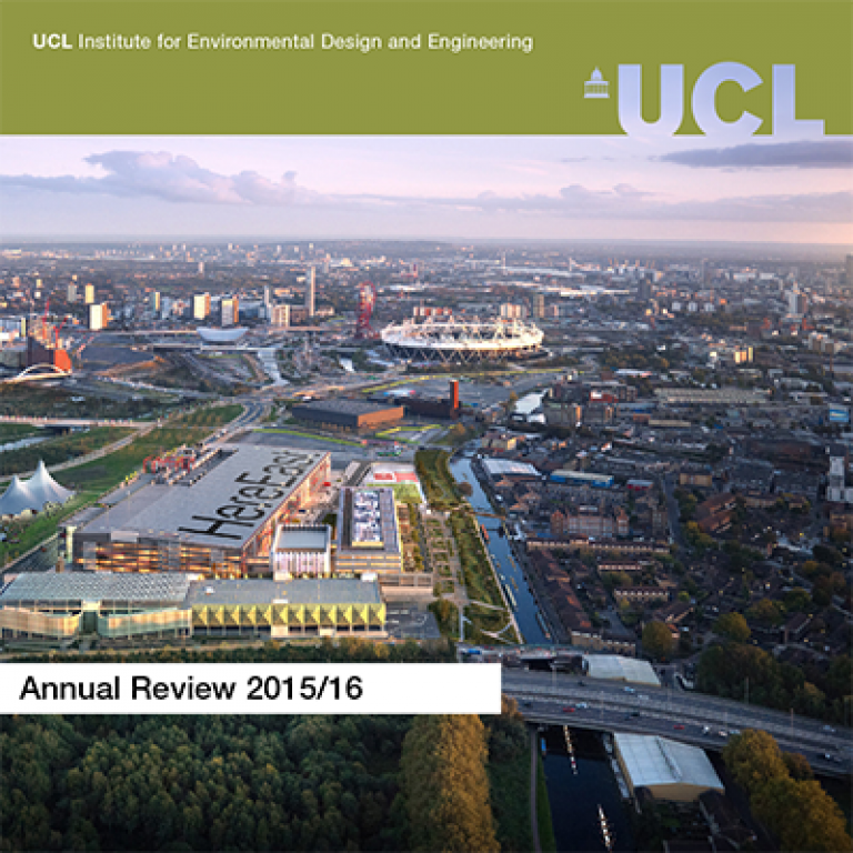 IEDE annual review 2015/16 cover