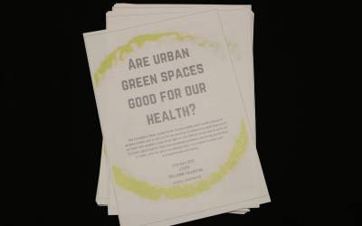 CUSSH Are urban green spaces good for our health? 