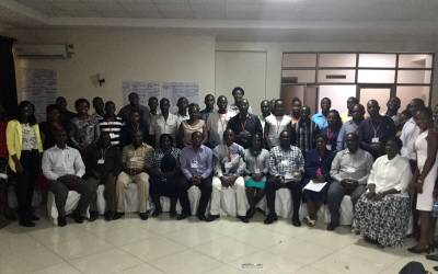 Workshop participants in Kisumu County, Kenya