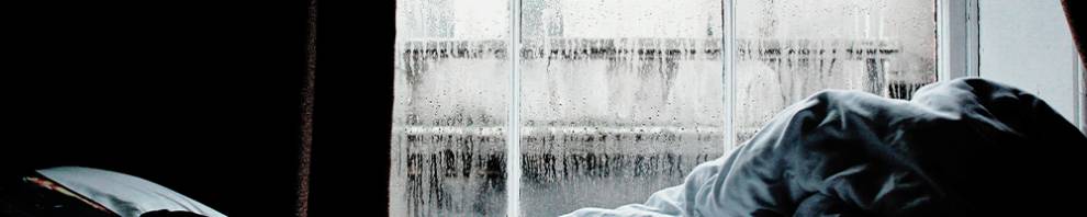 Condensation on bedroom window