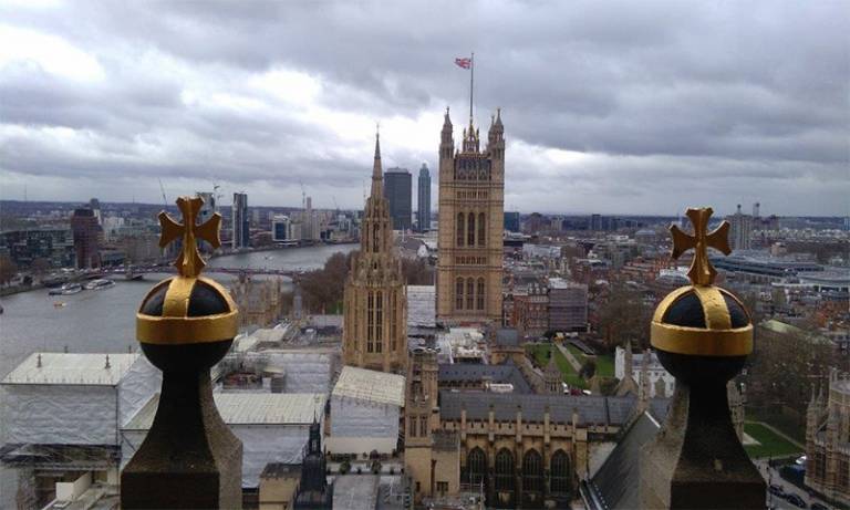 Westminster from the Queen Elizabeth Tower. Credit: Henry Owen-John