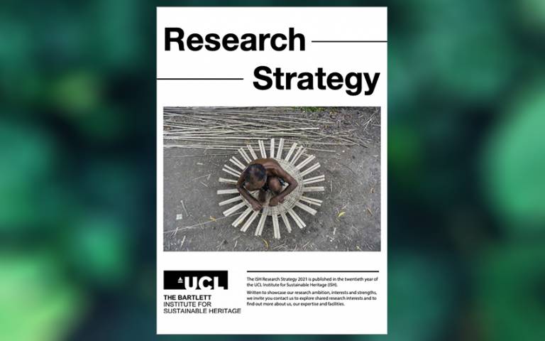 The cover of the ISH research strategy 2021