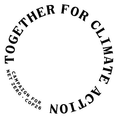 The Bartlett's Together for climate action campaign roundel