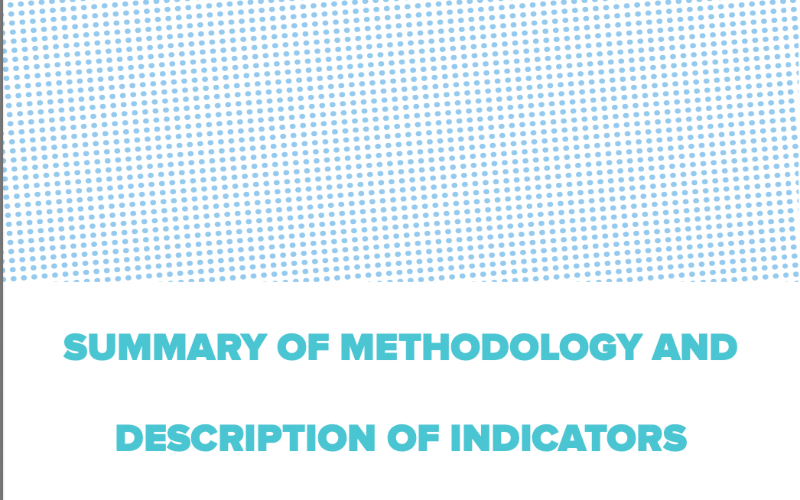 Summary of Methodology and Description of Indicators (2018)