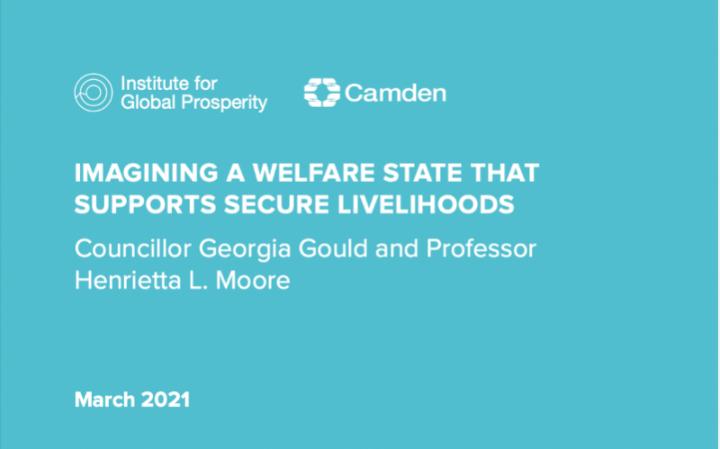 Imagining a welfare state that supports secure livelihoods (2021)