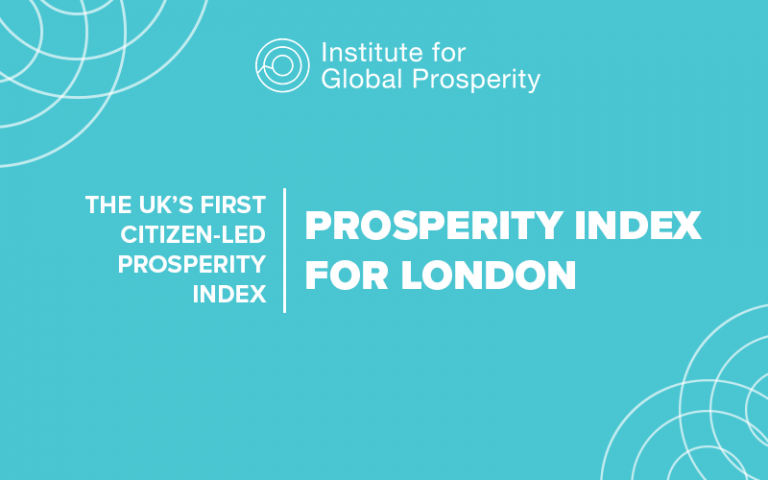 Prosperity Index for London