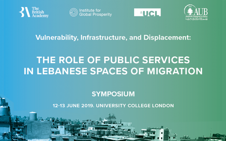 Symposium: Vulnerability, Infrastructure and Displacement