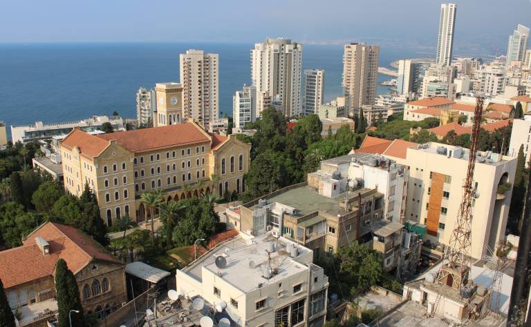 Hamra, Beirut rooftops