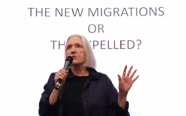 Saskia Sassen Lecture on Migration