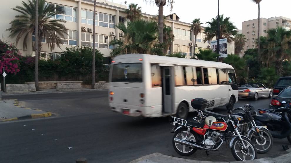 Informal bus in Beirut