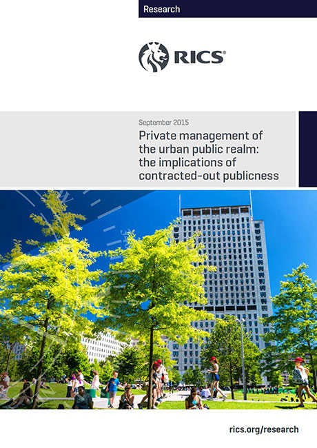 Private Management of the Urban Public Realm