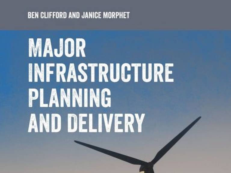 Major Infrastructure Planning and Delivery book launch