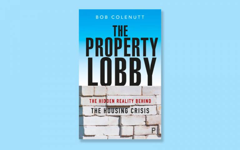 Front cover of Bob Colenutt's book entitled 'The Property Lobby'