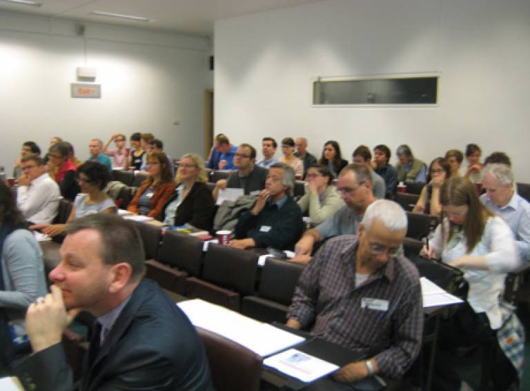 BSP students and staff, in conference with action groups on London planning (Photo by M Edwards)