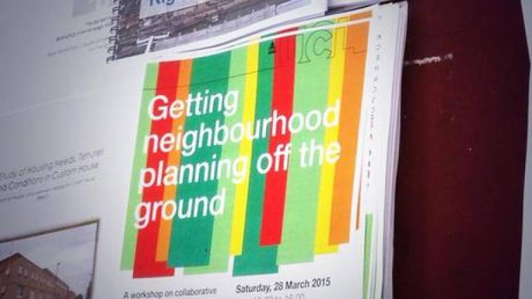 Neighbourhood Planning Workshop Banner