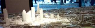3D mock-up of London City