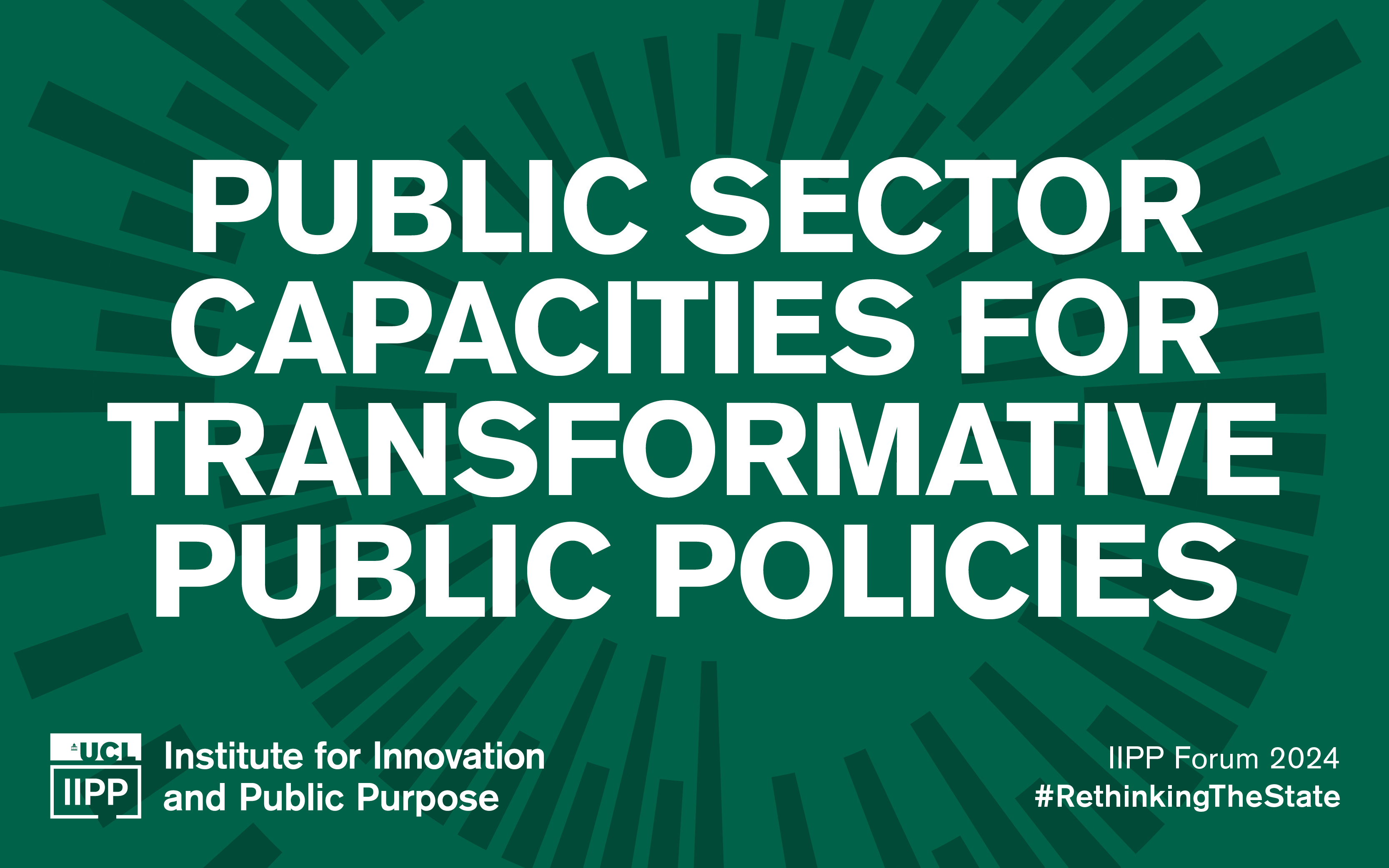 Public sector capacities for transformative public policies