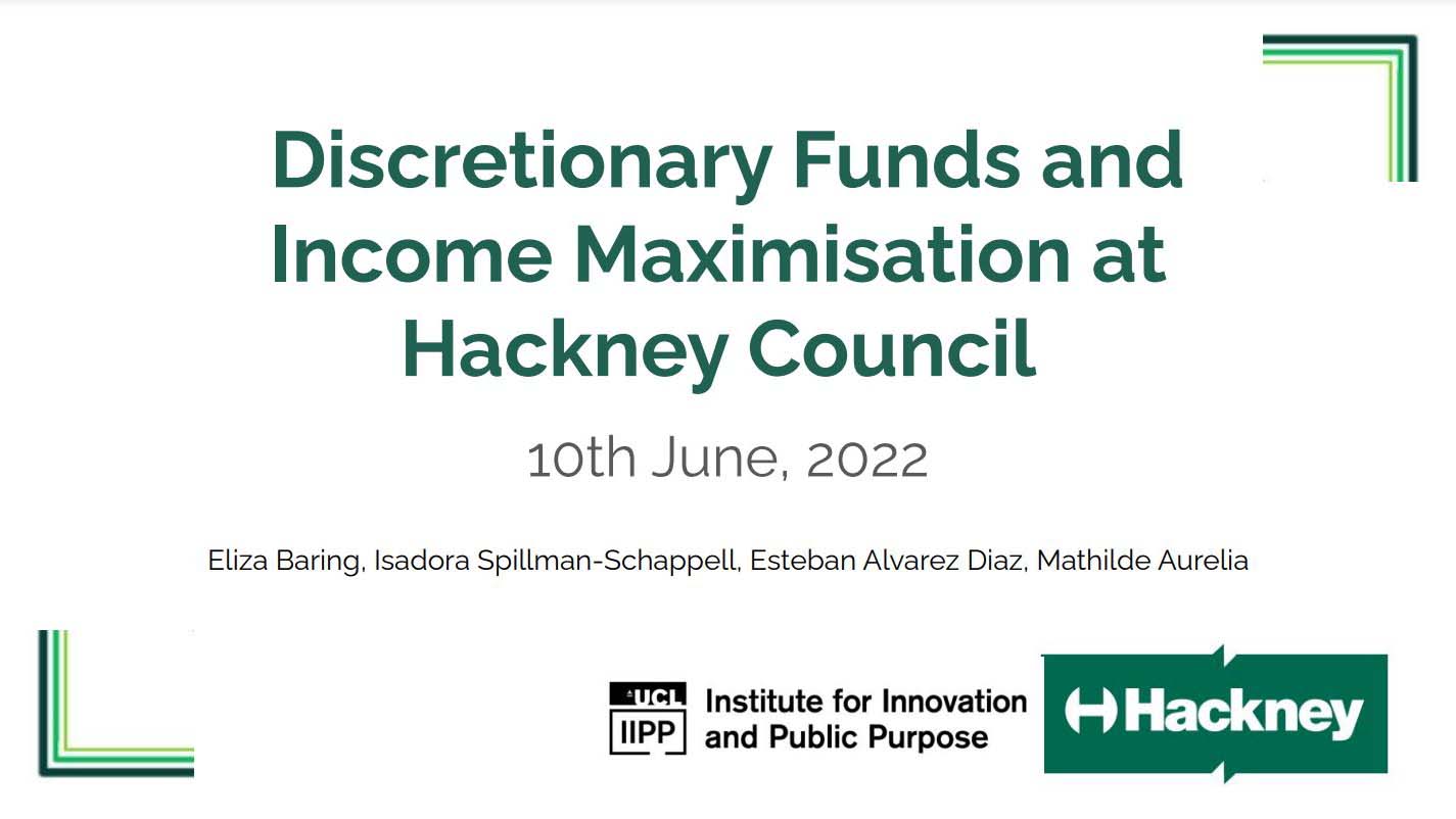 Hackney placement deck cover
