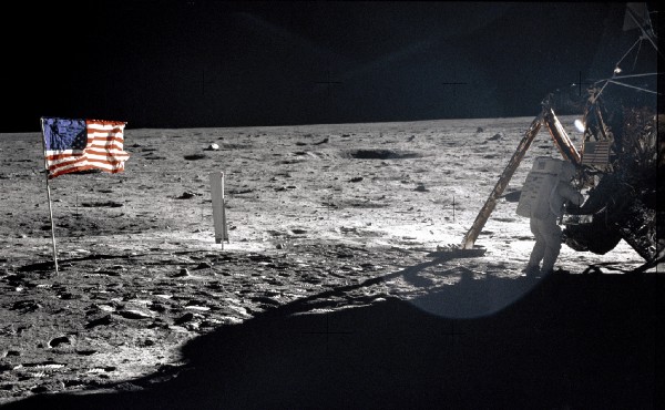 Neil Armstrong On The Moon. Photo courtesy of NASA