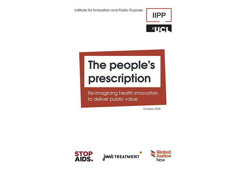 People's prescription report cover