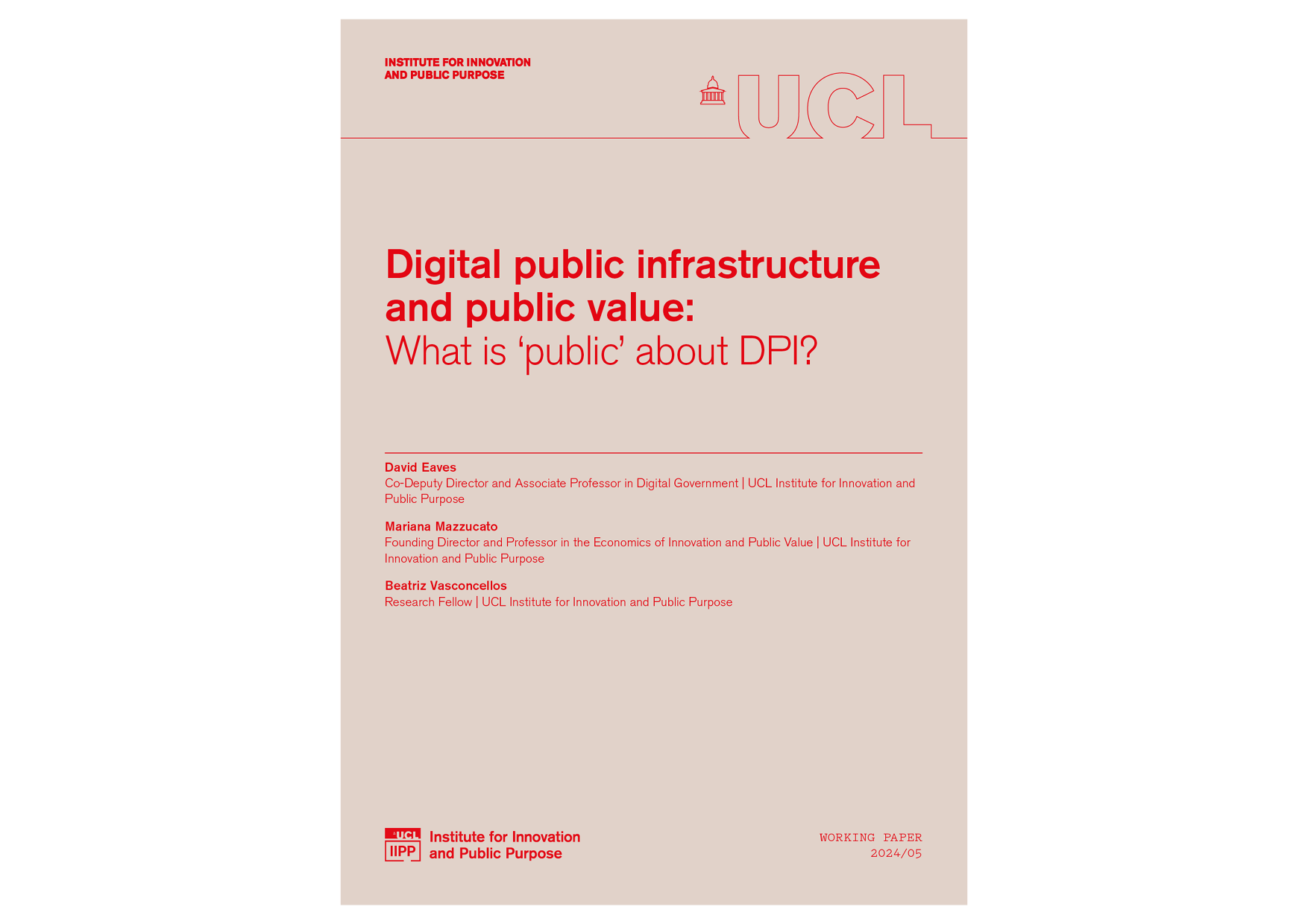 DPI and public value