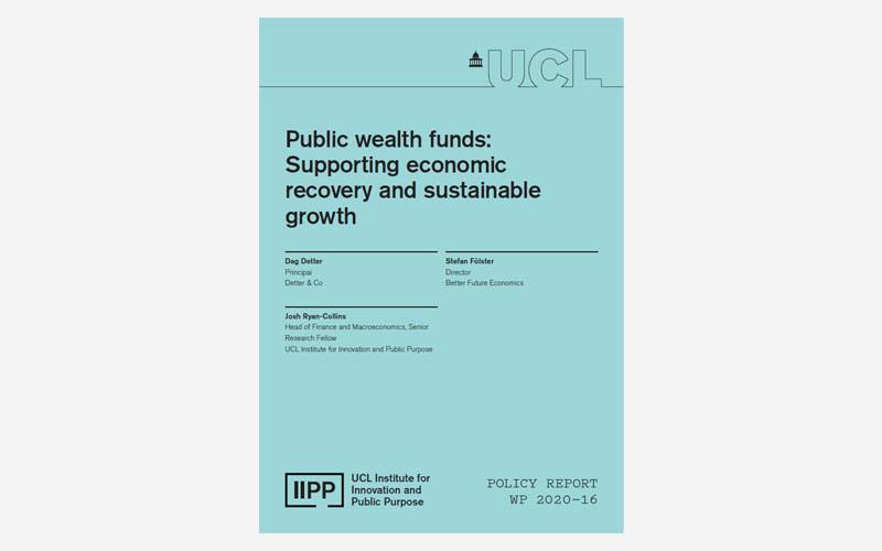 IIPP working paper 2020-16 Public wealth funds