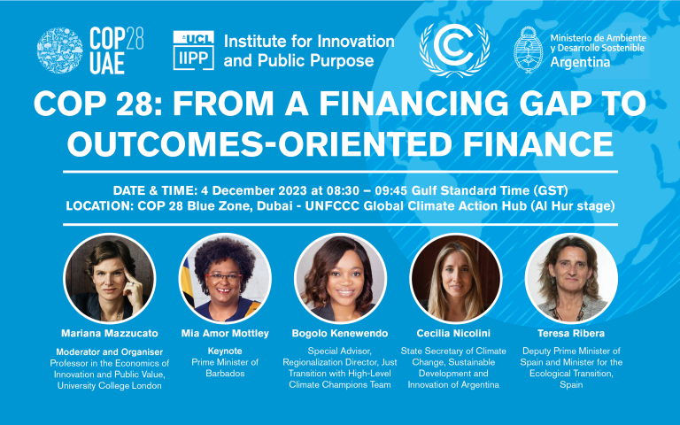COP 28: From a financing gap to outcomes-oriented finance