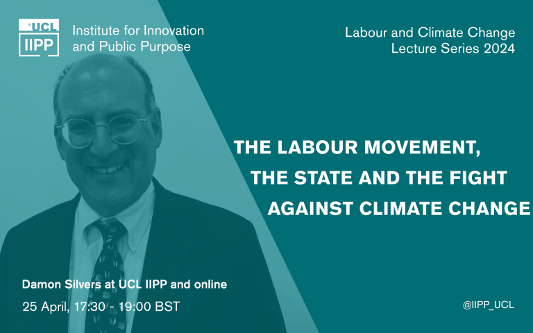 UCL IIPP Labour and Climate Change Lecture Series
