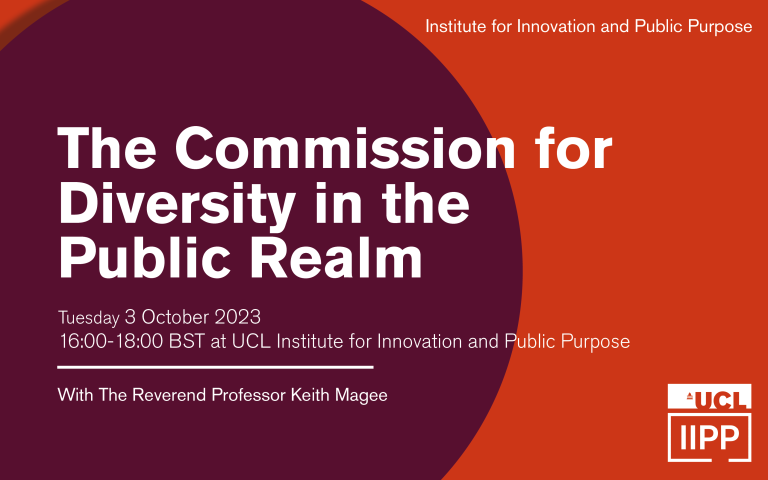 The Commission for Diversity in the  Public Realm