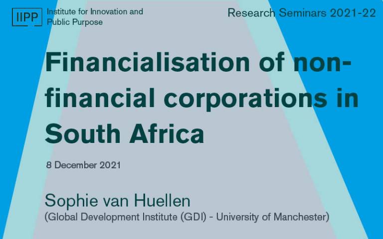 Graphic for financialisation research seminar 