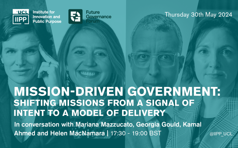 mission-driven government – Shifting missions from a signal of intent to a model of delivery