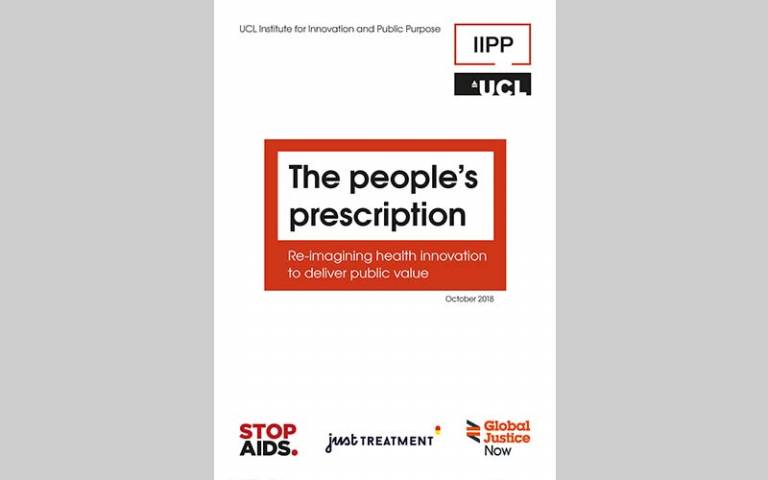 The people's prescription: Re-imagining health innovation to deliver public value