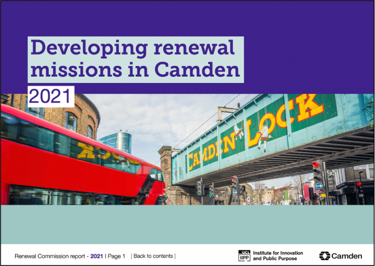 Developing in renewal missions in Camden 