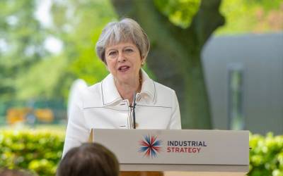 PM Theresa May Industrial Strategy speech
