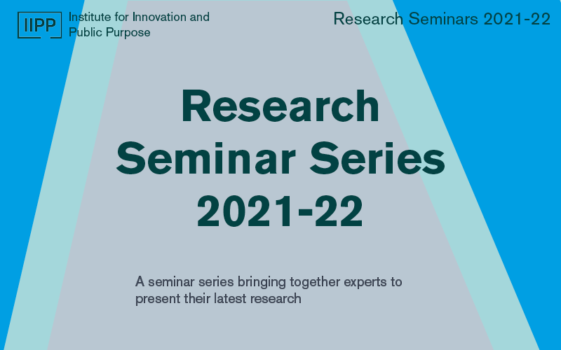 Placeholder poster for the Research Seminar Series 21-22