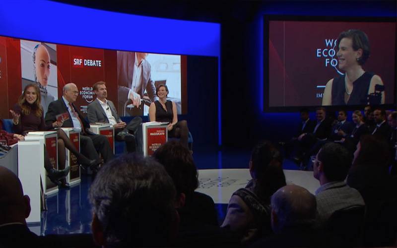 Mariana Mazzucato on WEF19 panel