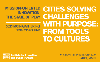 Cities solving challenges with purpose: from tools to cultures