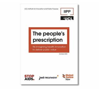 The people's prescription: Re-imagining health innovation to deliver public value report