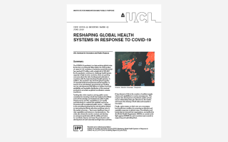 03 Reshaping Global Health Systems in Response to COVID