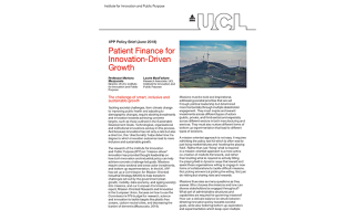 Patient Finance for Innovation-Driven Growth