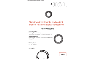 State investment banks and patient finance: An international comparison