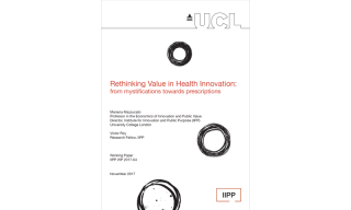 Rethinking Value in Health Innovation: from mystifications towards prescriptions