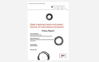 State investment banks and patient finance: An international comparison