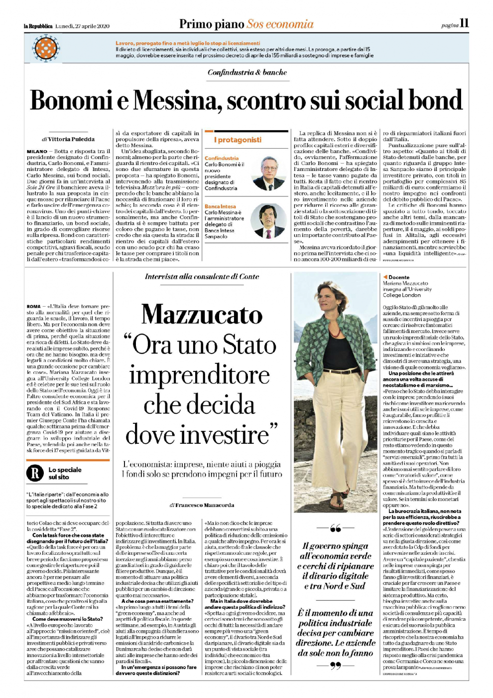 La Repubblica_interview_spread