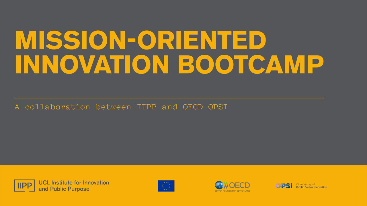 Mission-Oriented Innovation Bootcamp