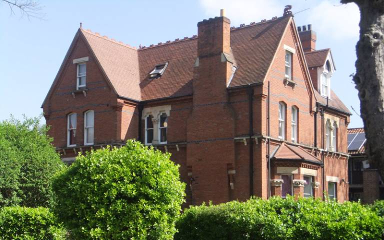 A red brick building in the UK