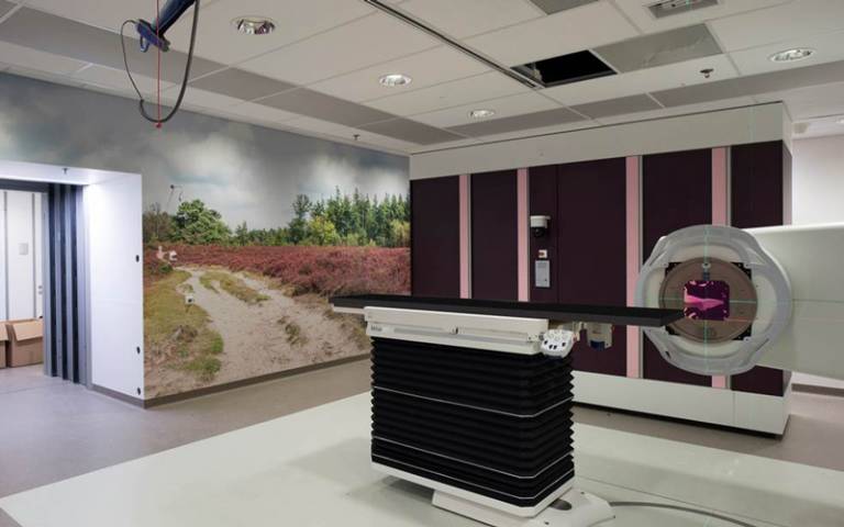 Interior: hospital scanner